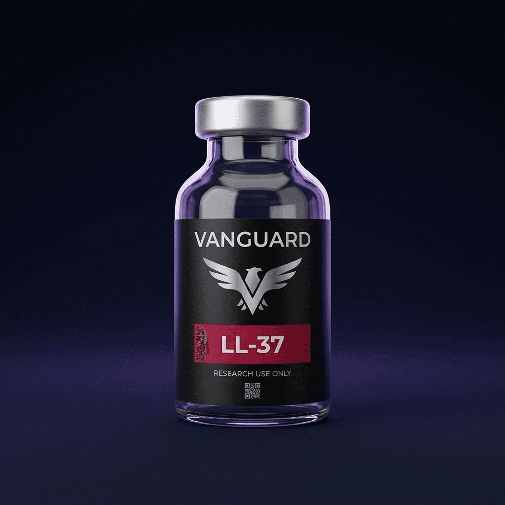 Vanguard LL-37 research vial