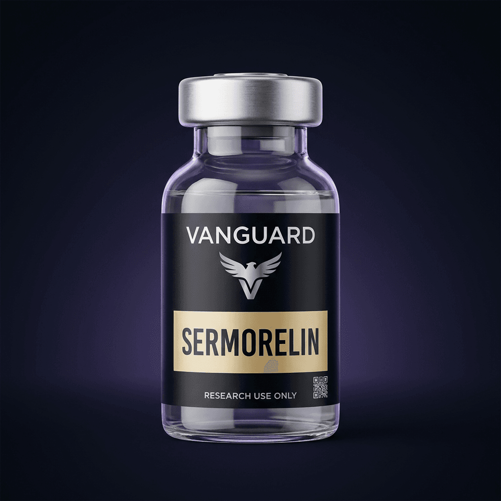 Vanguard Sermorelin research vial